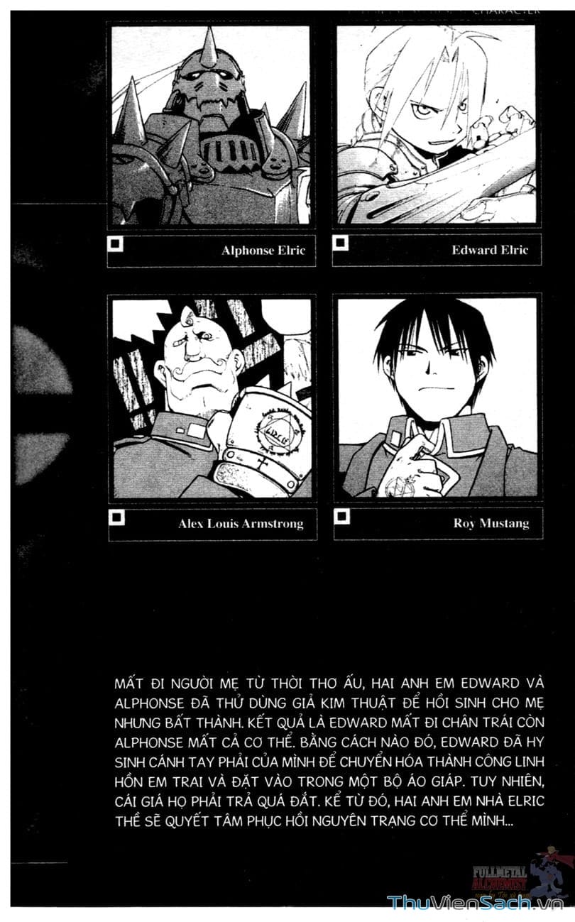 Truyện Tranh Giả Kim Thuật Sư trang 4