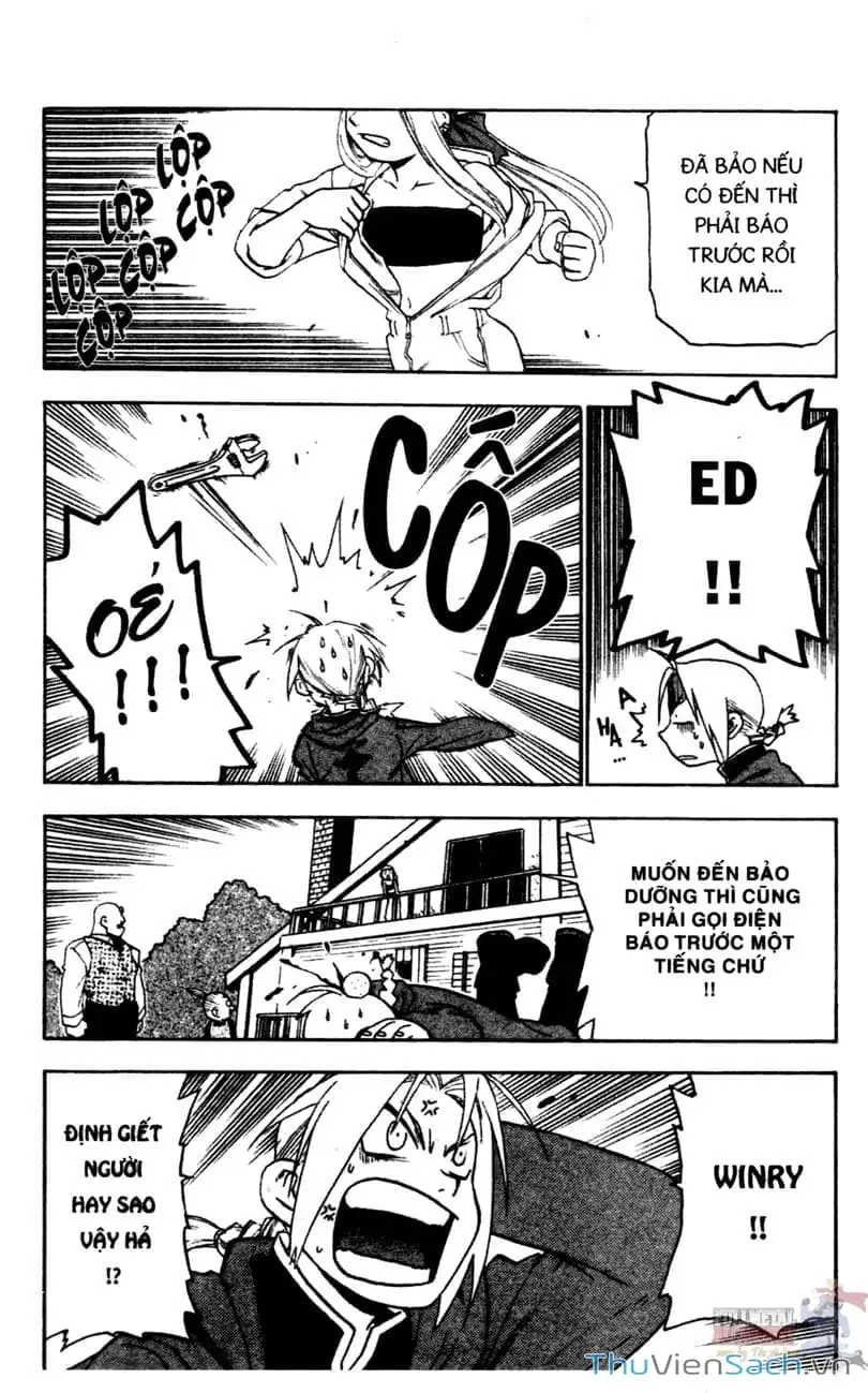 Truyện Tranh Giả Kim Thuật Sư trang 4