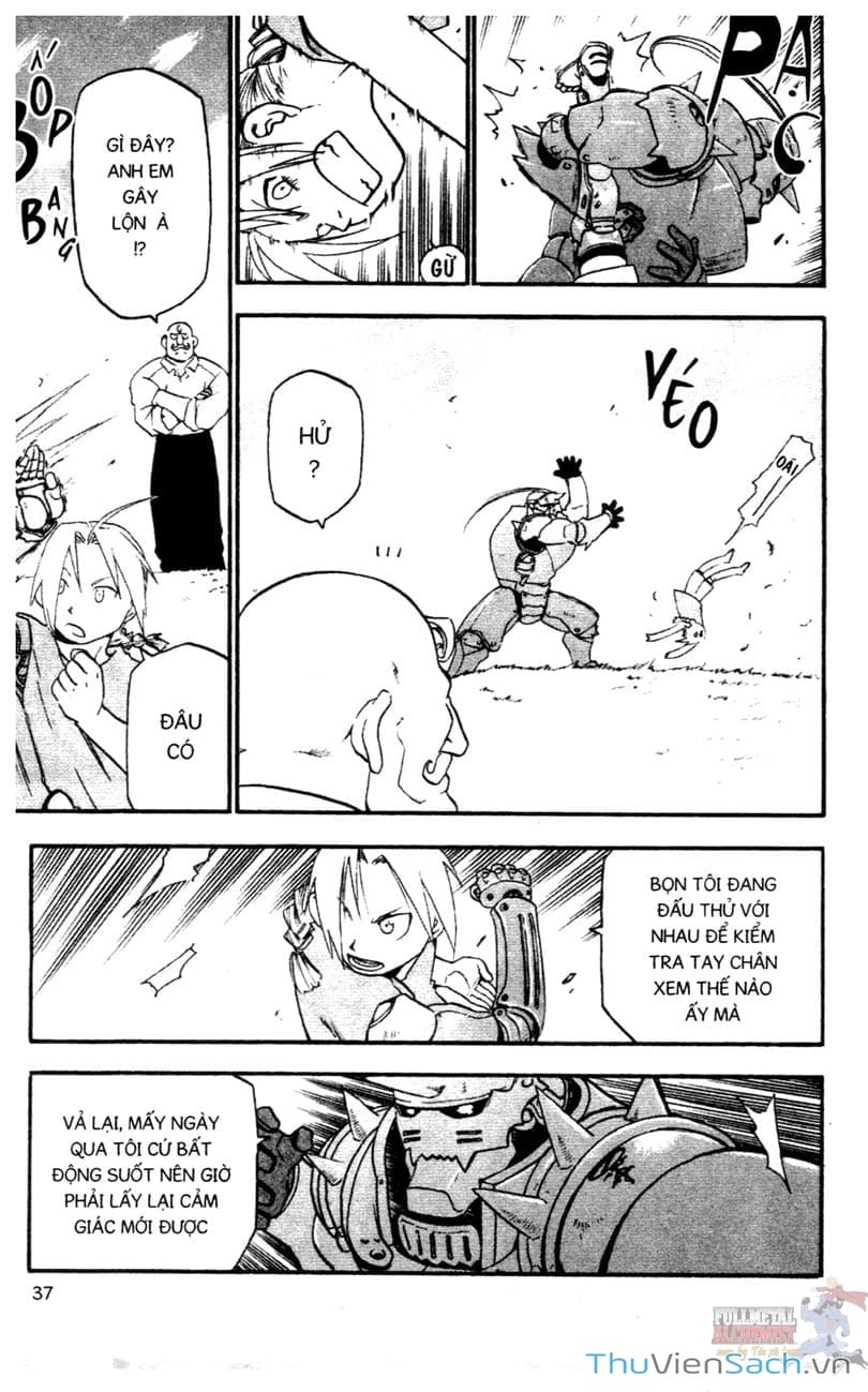 Truyện Tranh Giả Kim Thuật Sư trang 4