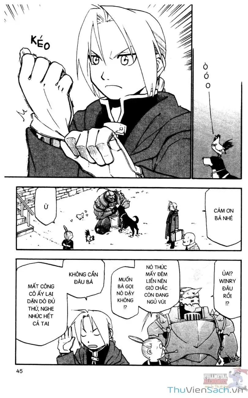 Truyện Tranh Giả Kim Thuật Sư trang 4