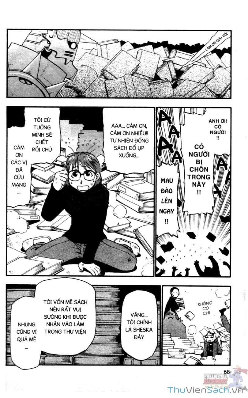 Truyện Tranh Giả Kim Thuật Sư trang 4