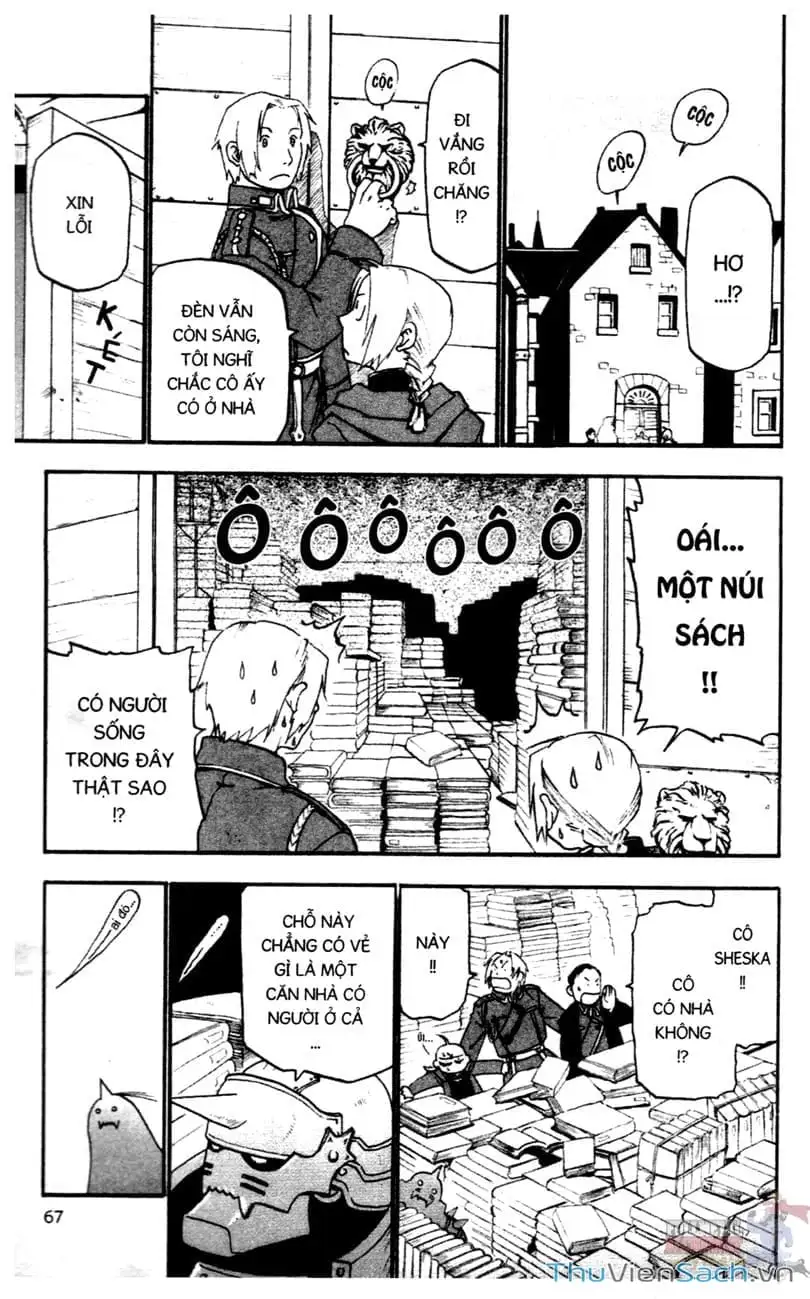 Truyện Tranh Giả Kim Thuật Sư trang 4