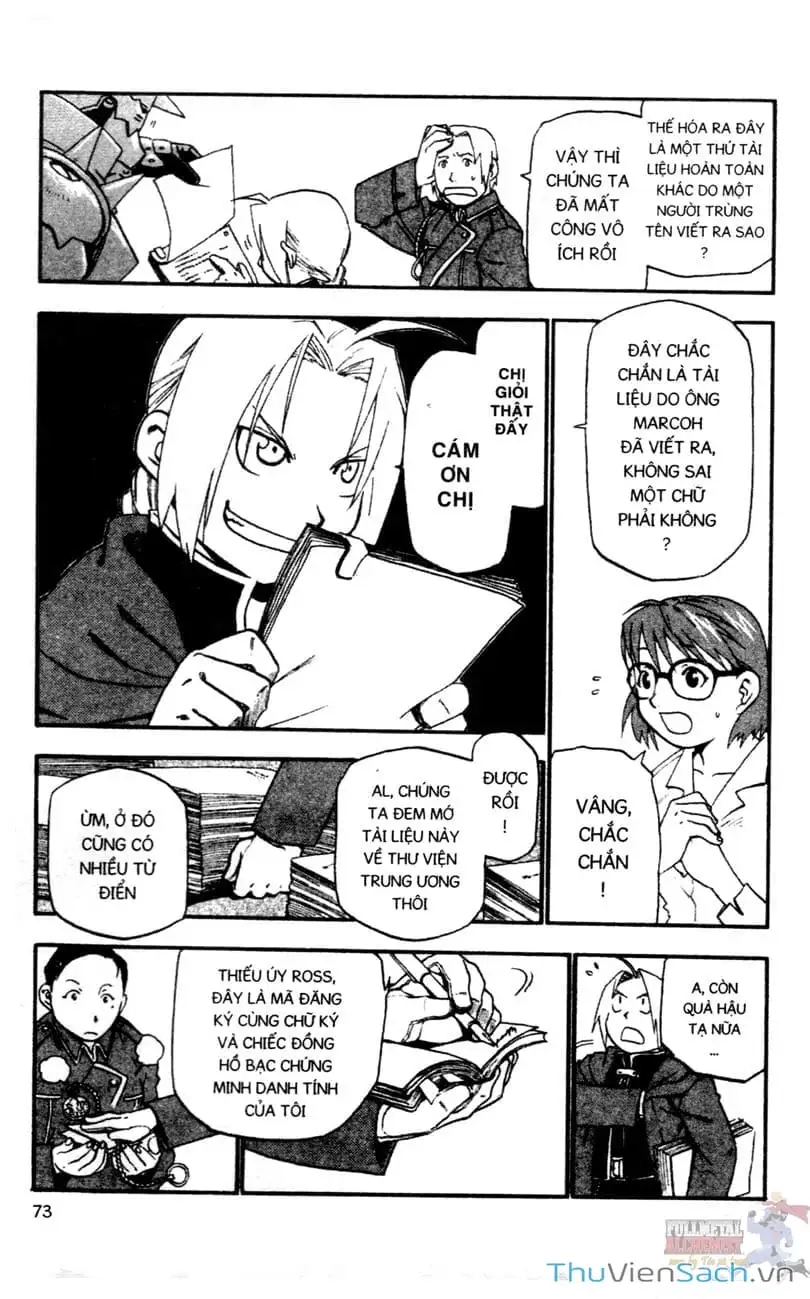 Truyện Tranh Giả Kim Thuật Sư trang 4