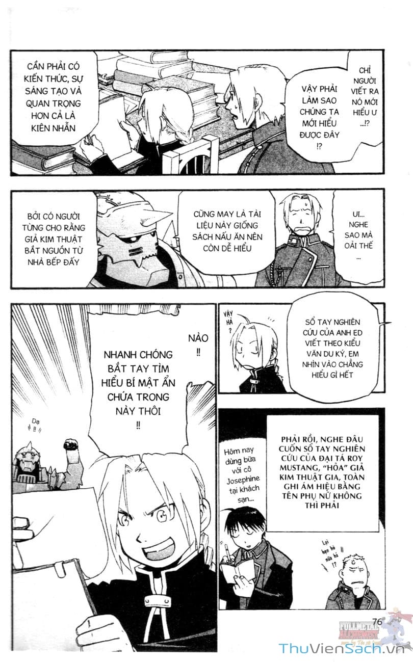 Truyện Tranh Giả Kim Thuật Sư trang 4