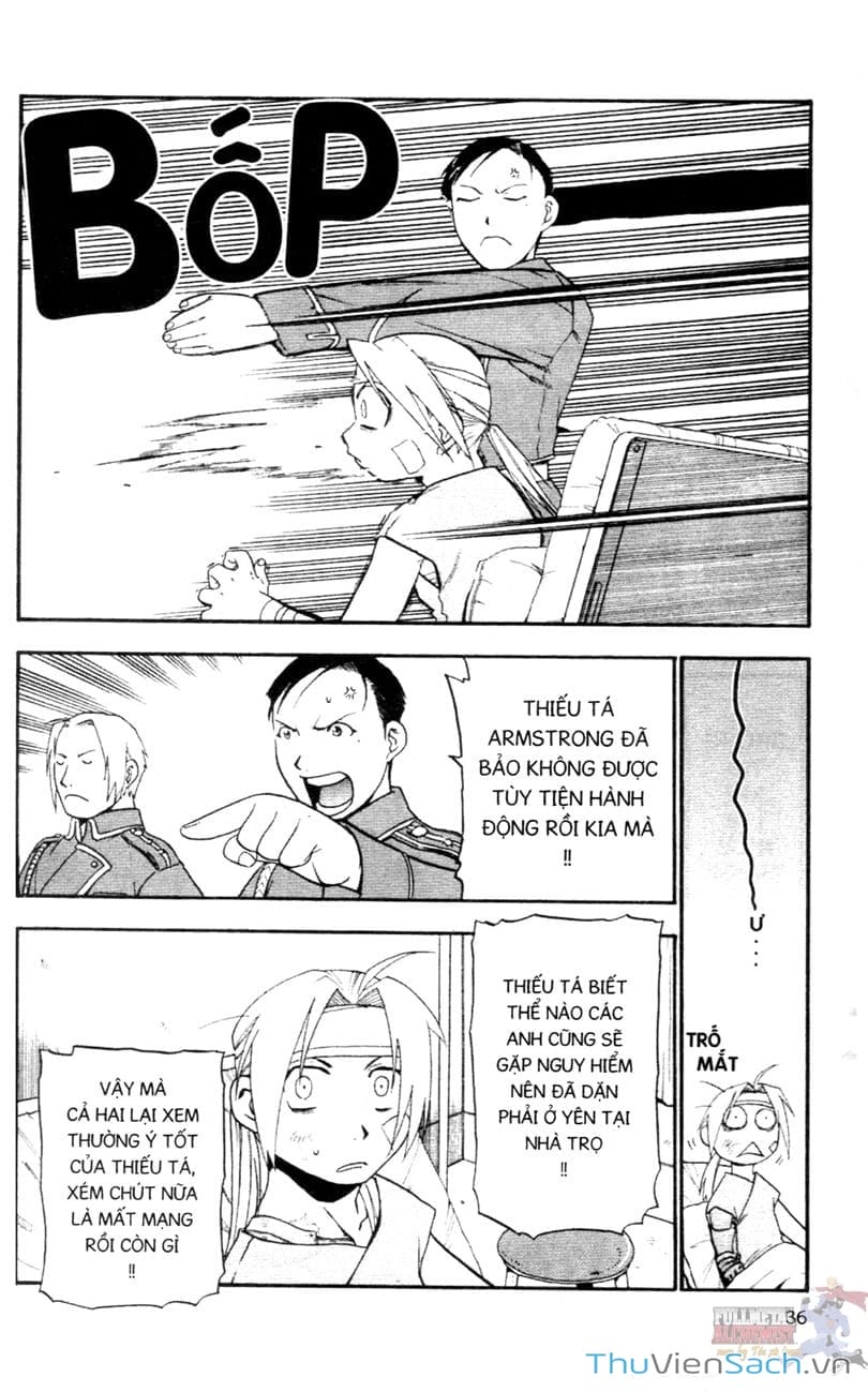 Truyện Tranh Giả Kim Thuật Sư trang 4