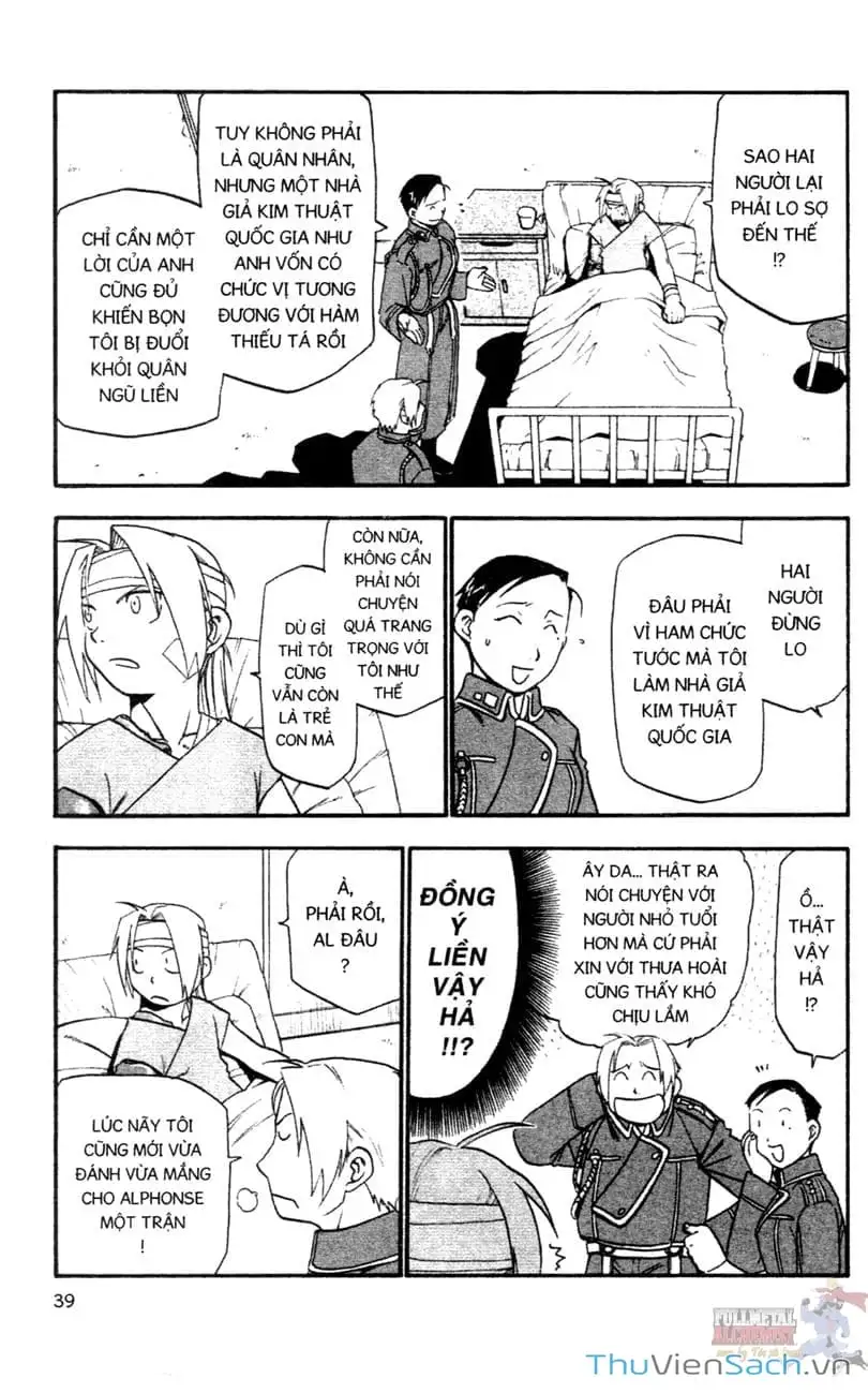Truyện Tranh Giả Kim Thuật Sư trang 4