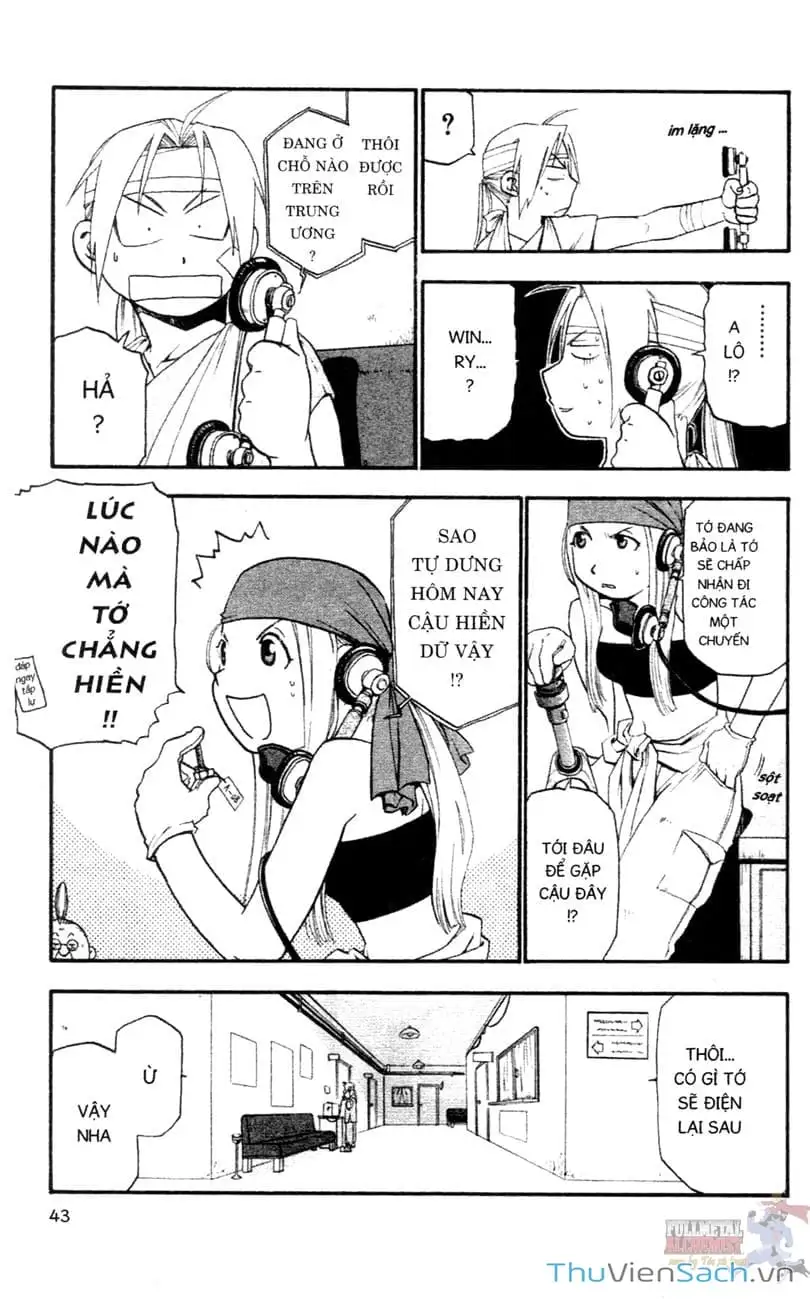 Truyện Tranh Giả Kim Thuật Sư trang 4