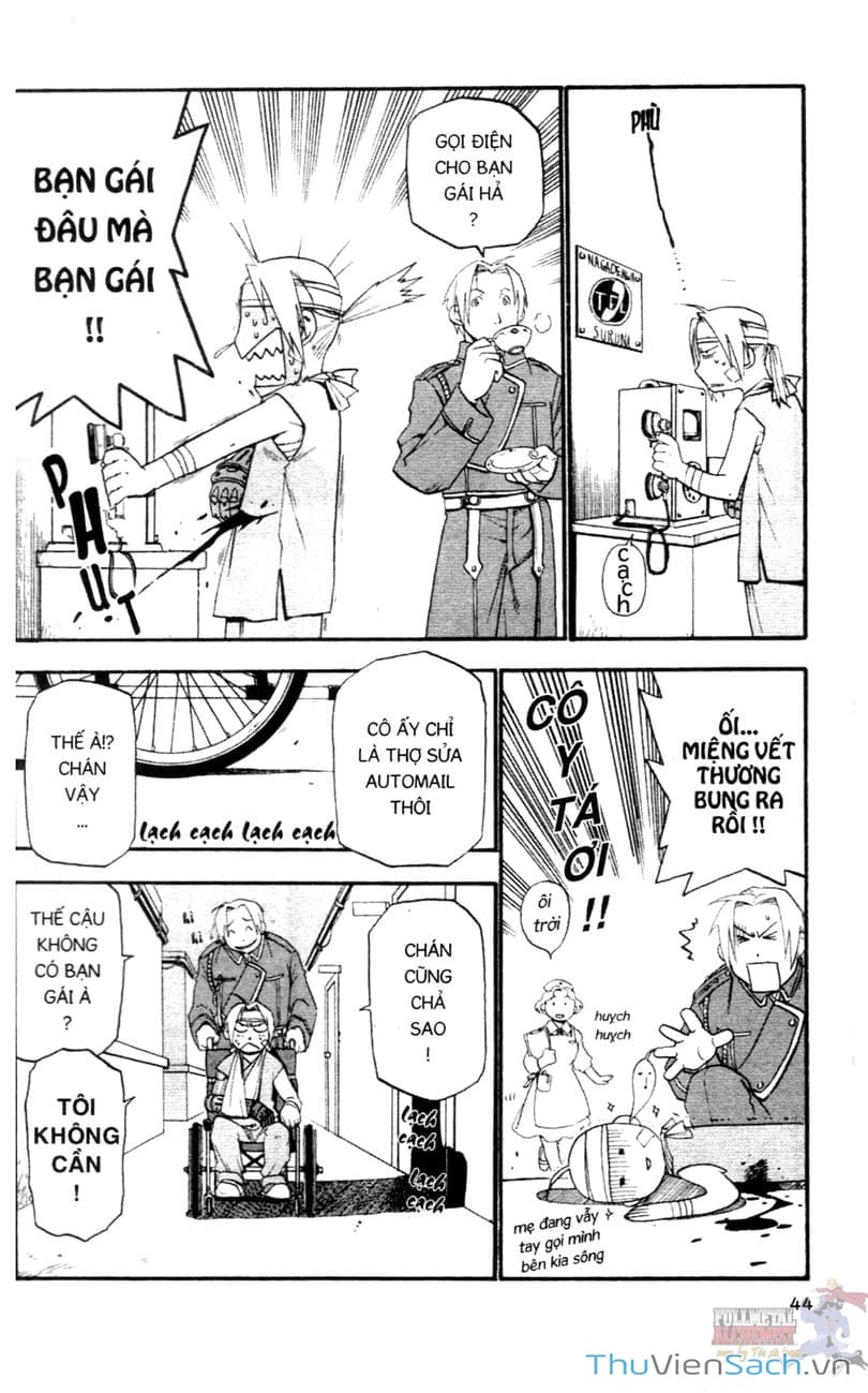 Truyện Tranh Giả Kim Thuật Sư trang 4