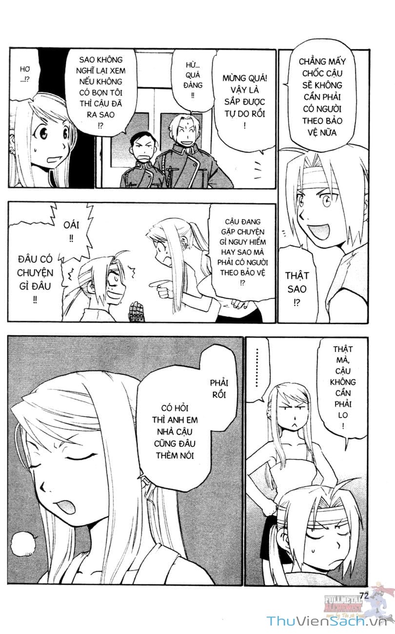 Truyện Tranh Giả Kim Thuật Sư trang 4