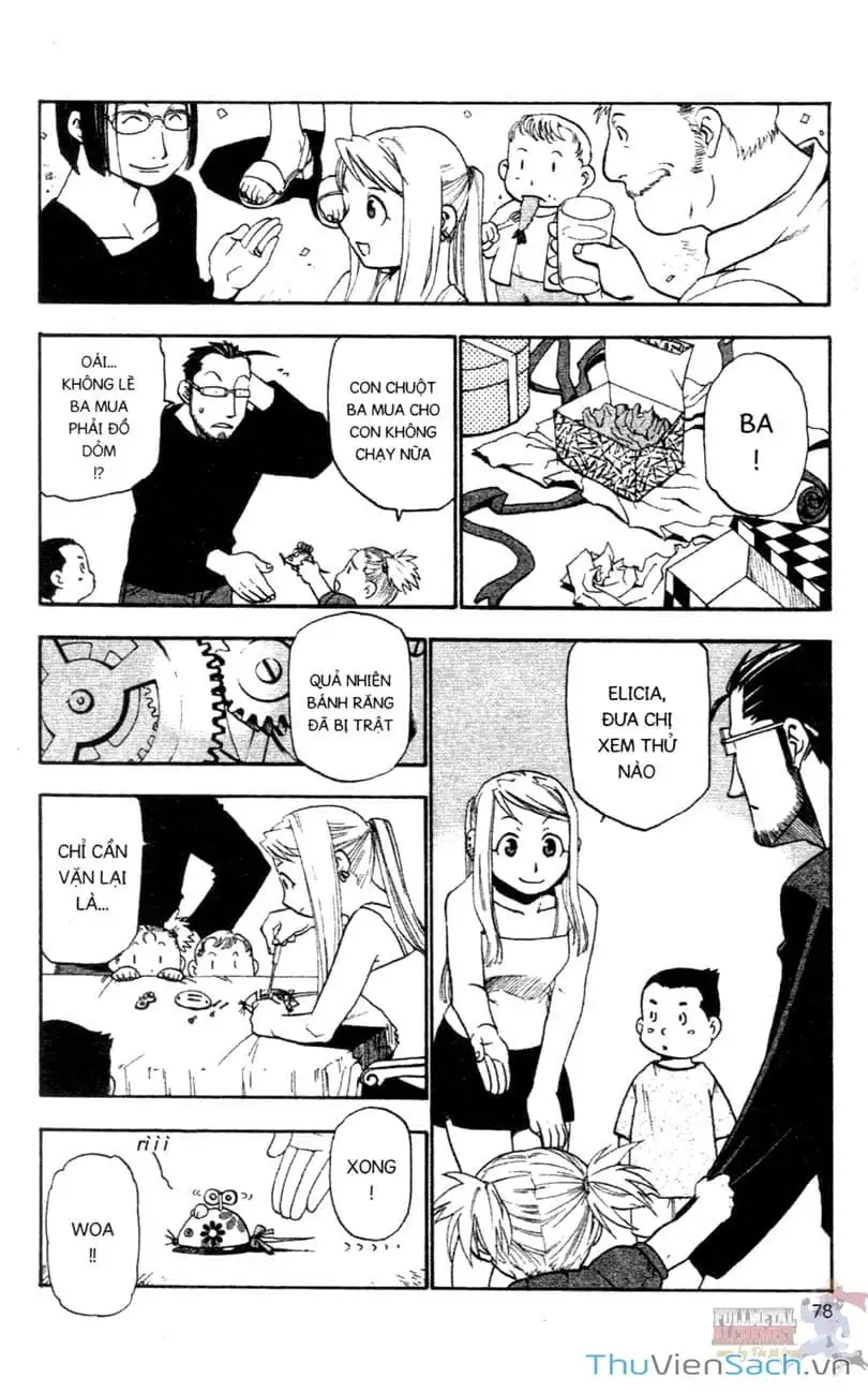 Truyện Tranh Giả Kim Thuật Sư trang 4