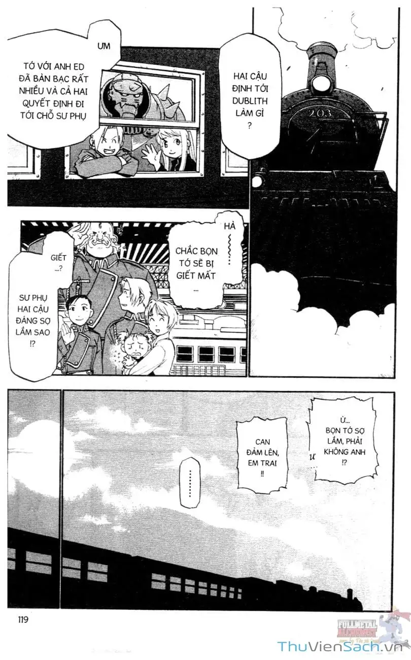 Truyện Tranh Giả Kim Thuật Sư trang 4