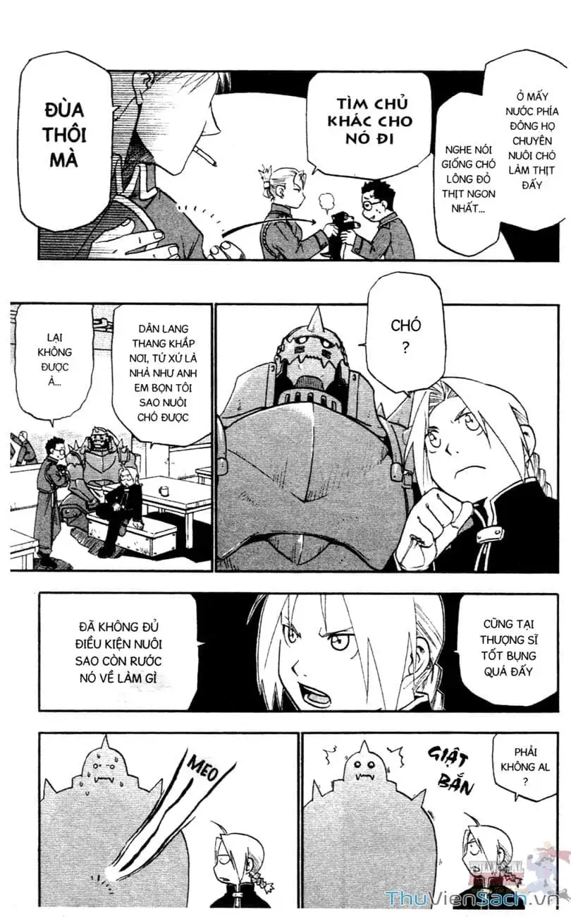 Truyện Tranh Giả Kim Thuật Sư trang 4