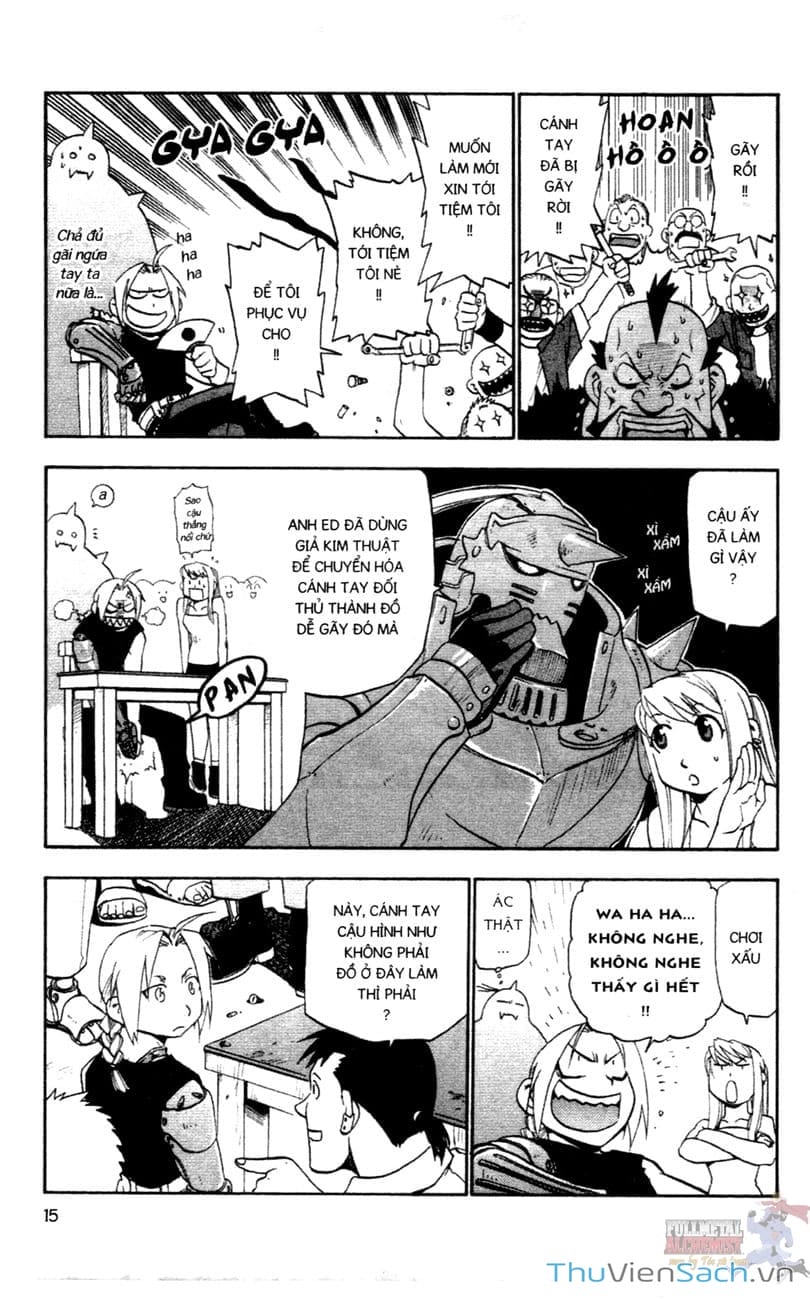 Truyện Tranh Giả Kim Thuật Sư trang 4