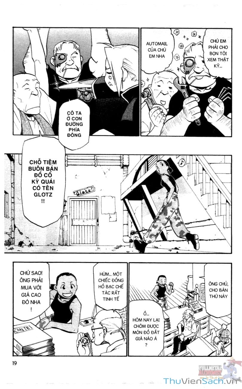 Truyện Tranh Giả Kim Thuật Sư trang 4