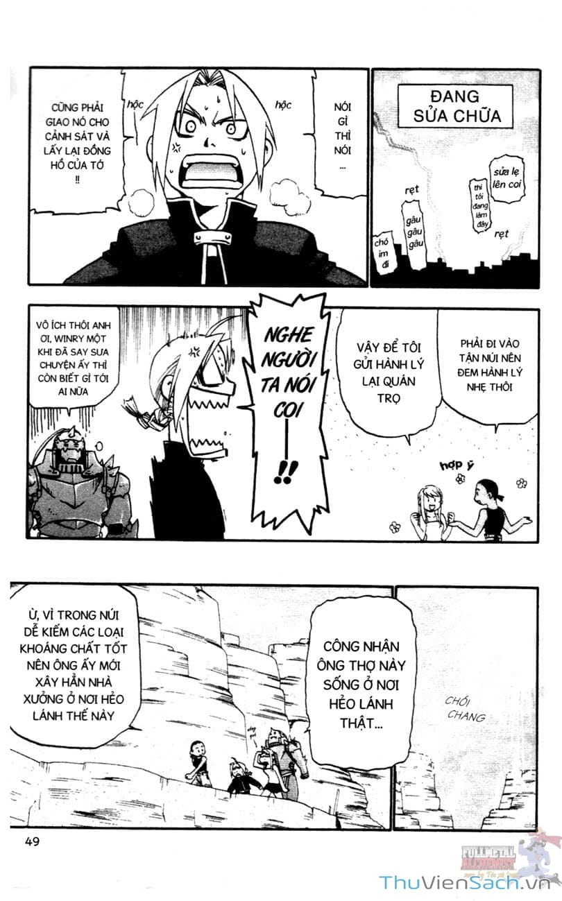 Truyện Tranh Giả Kim Thuật Sư trang 4