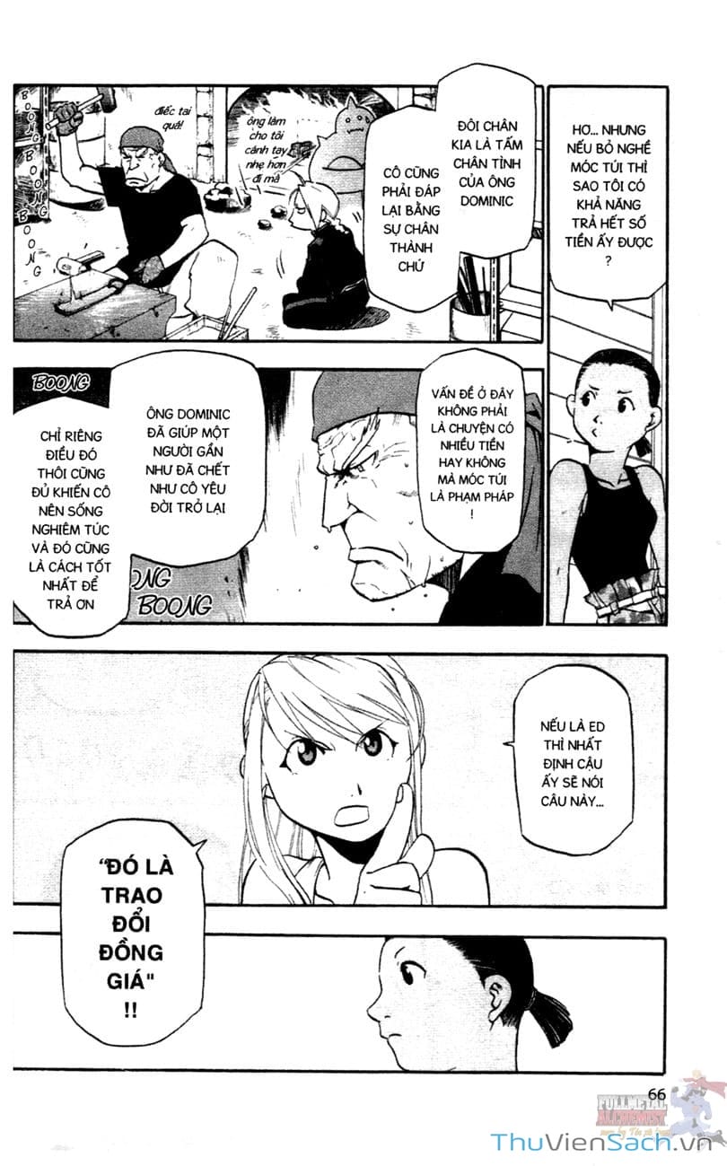 Truyện Tranh Giả Kim Thuật Sư trang 4