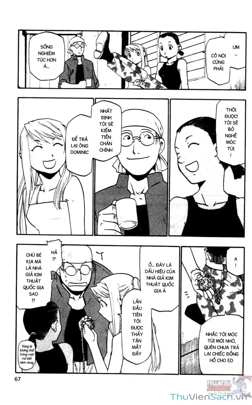 Truyện Tranh Giả Kim Thuật Sư trang 4