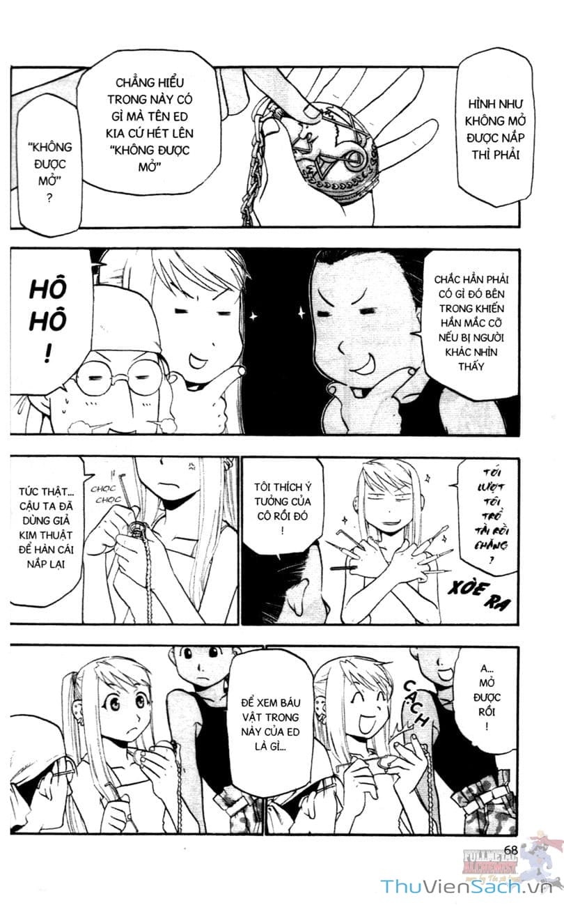 Truyện Tranh Giả Kim Thuật Sư trang 4