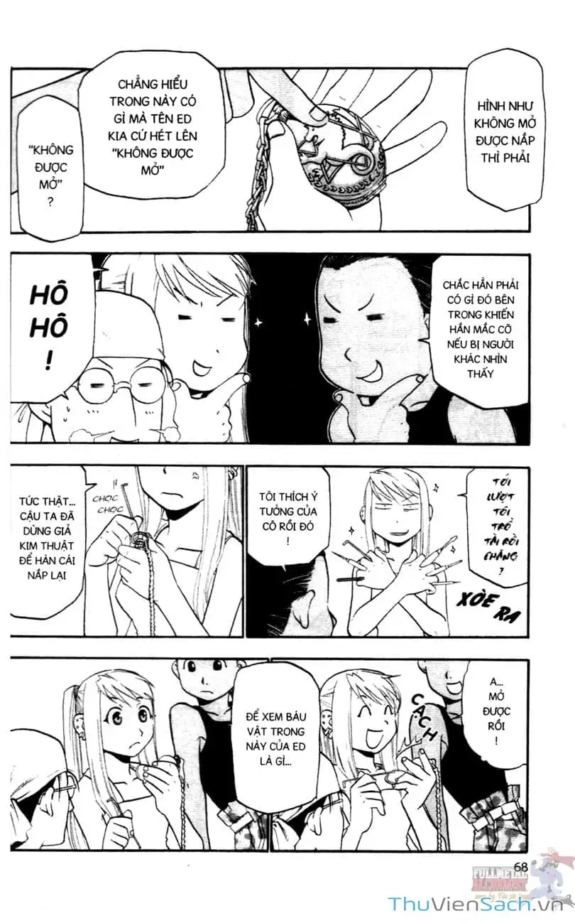 Truyện Tranh Giả Kim Thuật Sư trang 4