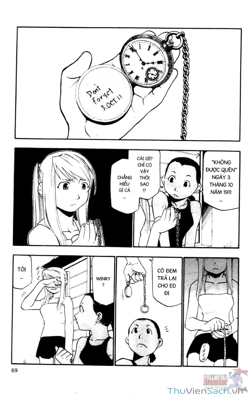 Truyện Tranh Giả Kim Thuật Sư trang 4