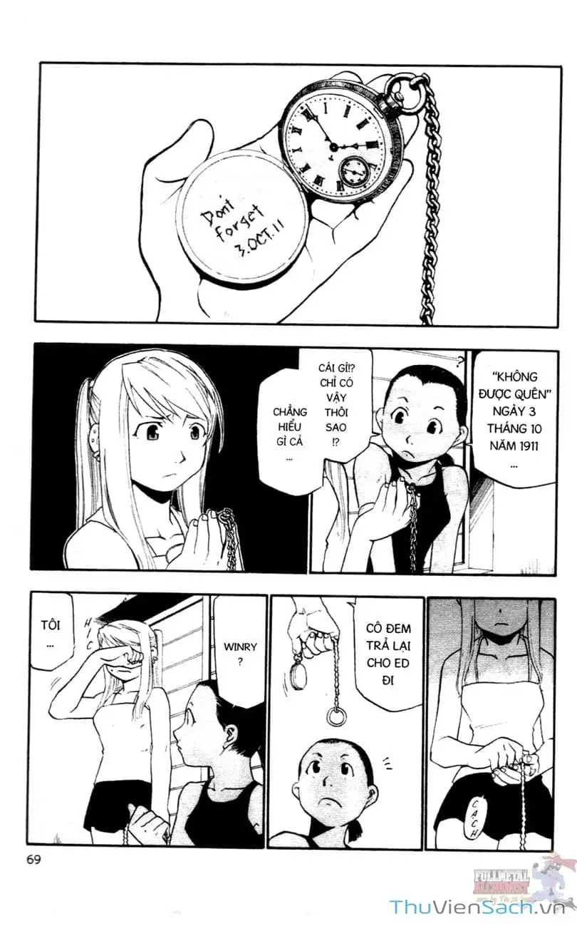 Truyện Tranh Giả Kim Thuật Sư trang 4