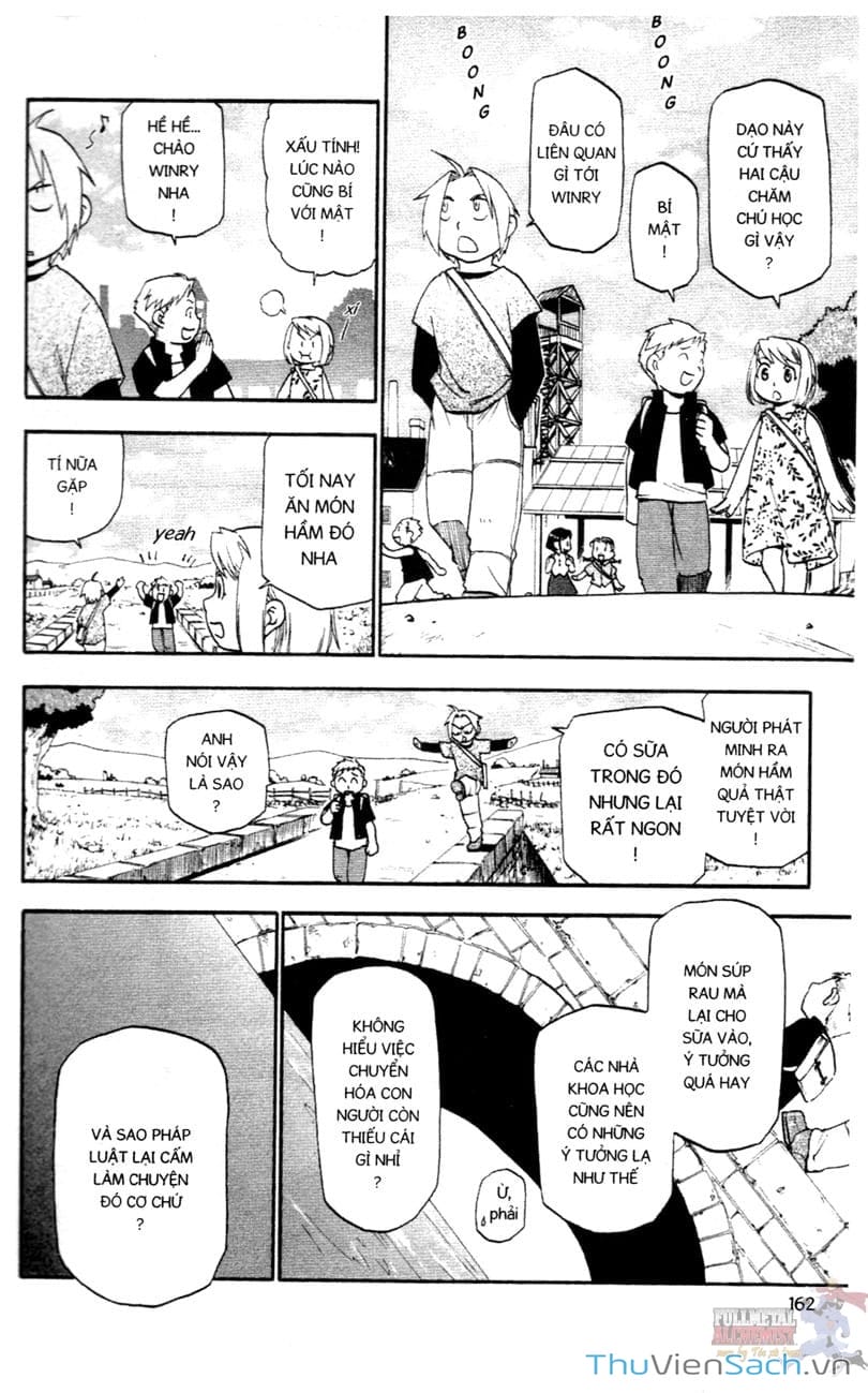 Truyện Tranh Giả Kim Thuật Sư trang 4