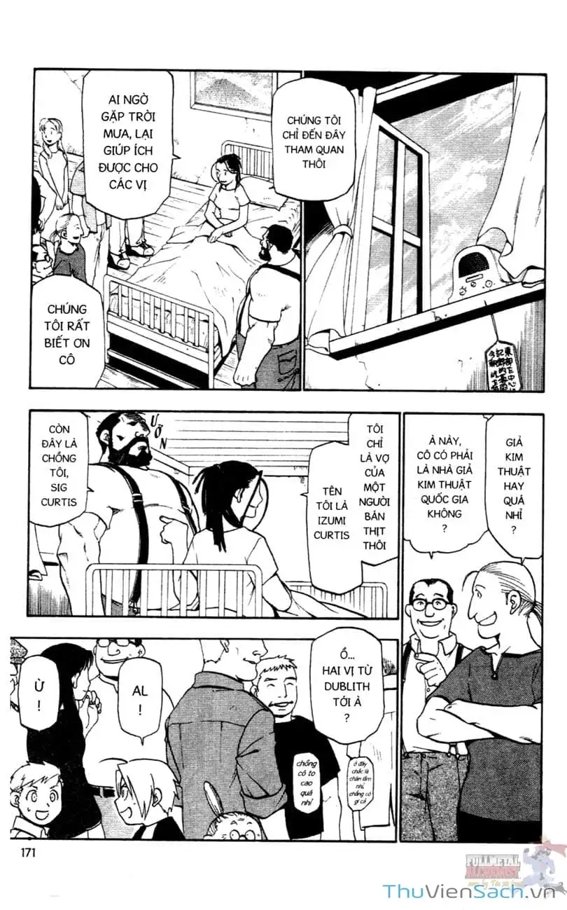 Truyện Tranh Giả Kim Thuật Sư trang 4