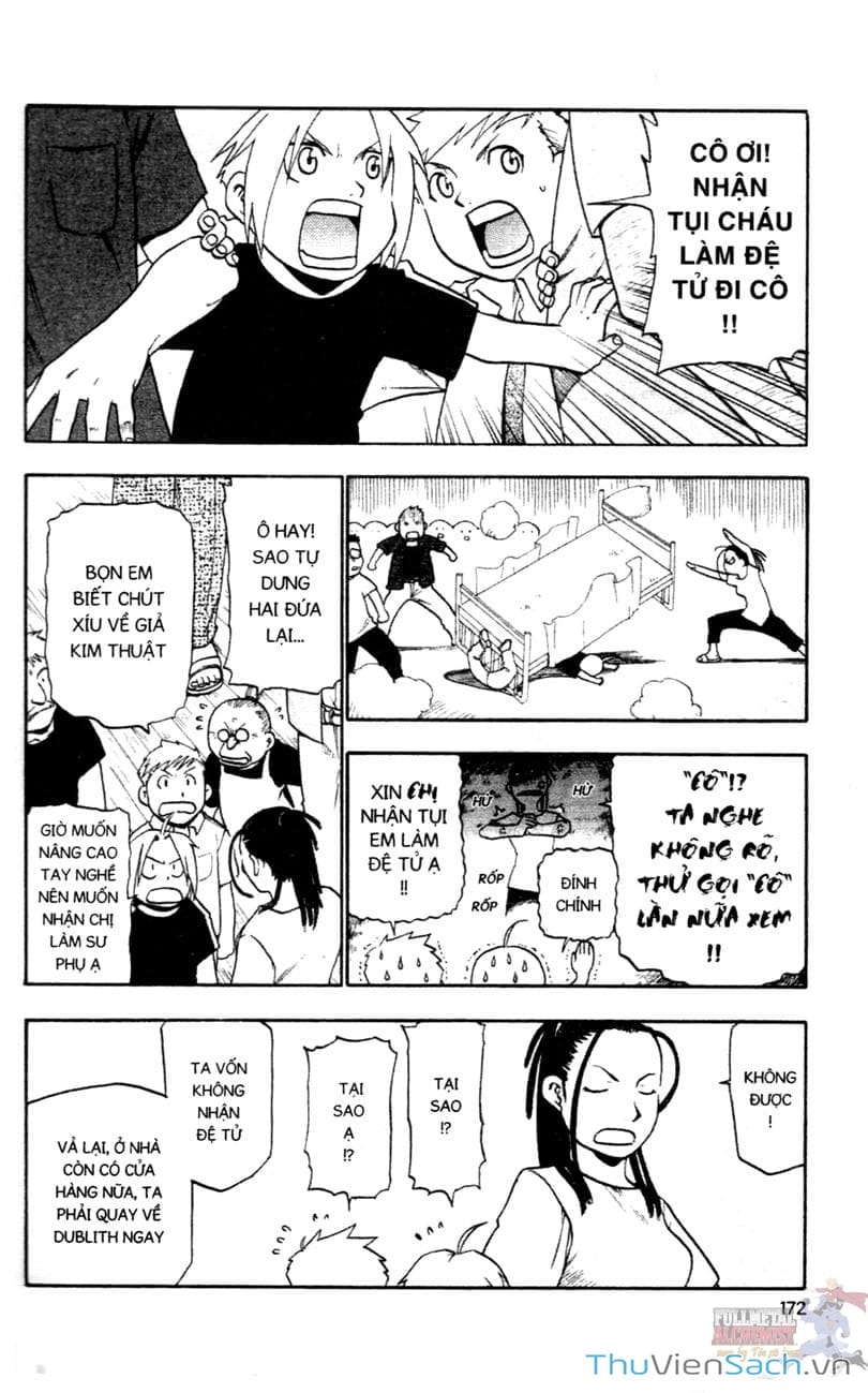 Truyện Tranh Giả Kim Thuật Sư trang 4