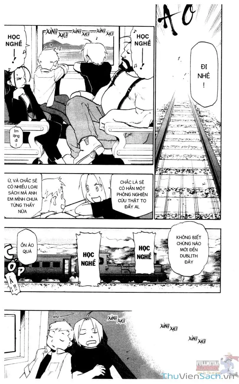 Truyện Tranh Giả Kim Thuật Sư trang 4