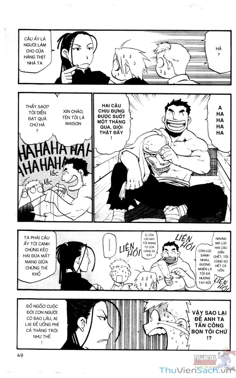 Truyện Tranh Giả Kim Thuật Sư trang 4