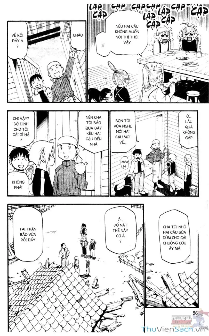 Truyện Tranh Giả Kim Thuật Sư trang 4