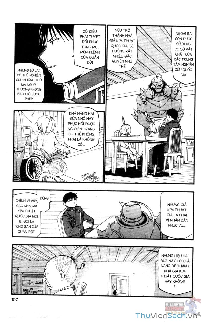 Truyện Tranh Giả Kim Thuật Sư trang 4