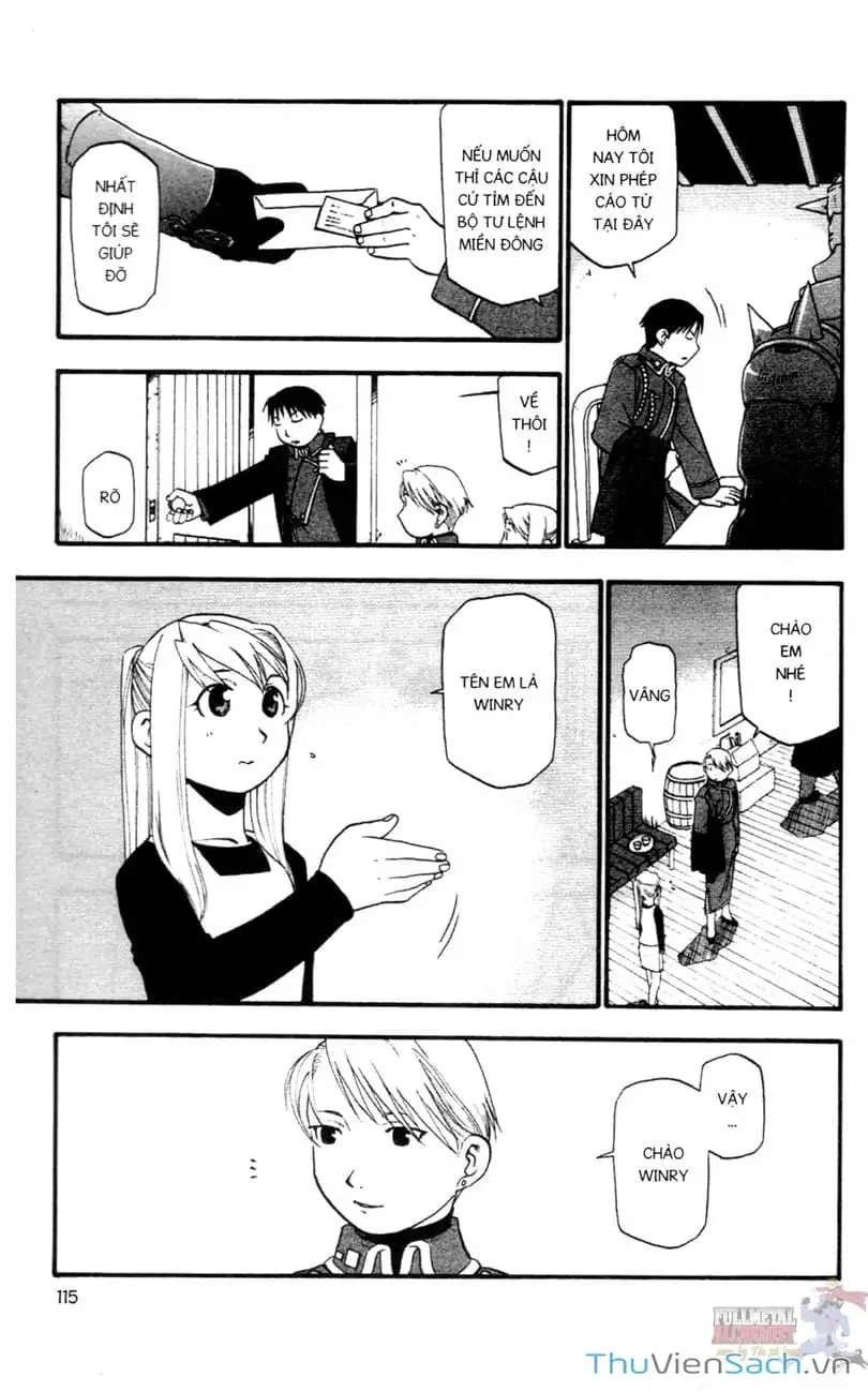 Truyện Tranh Giả Kim Thuật Sư trang 4