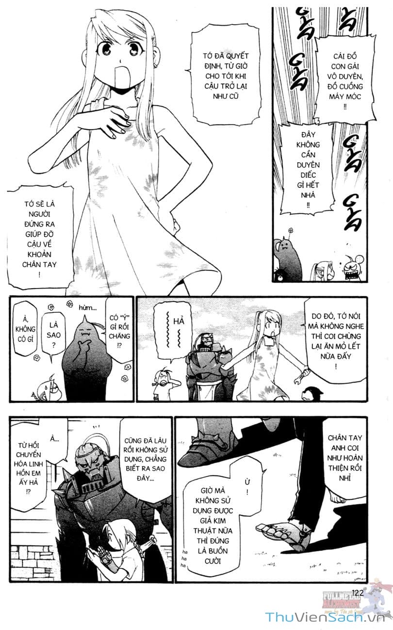 Truyện Tranh Giả Kim Thuật Sư trang 4