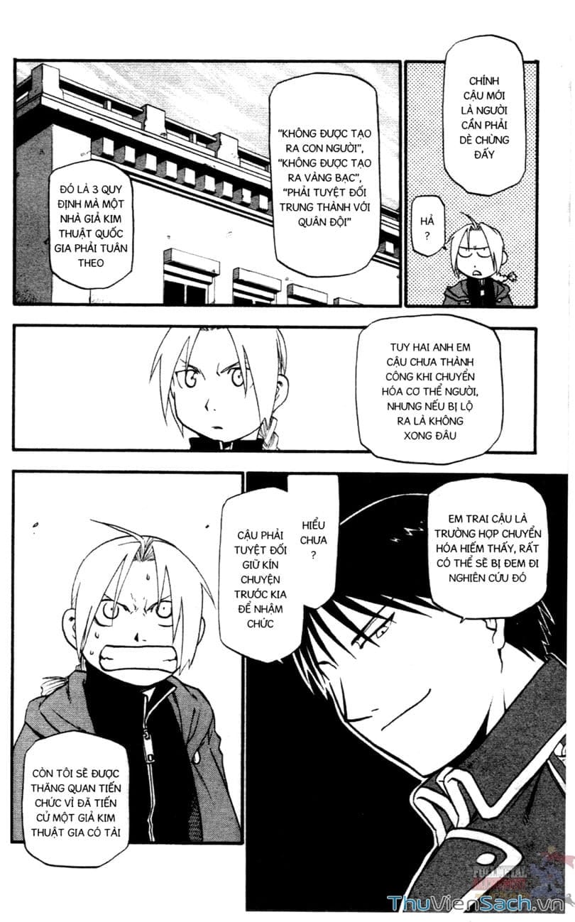 Truyện Tranh Giả Kim Thuật Sư trang 4