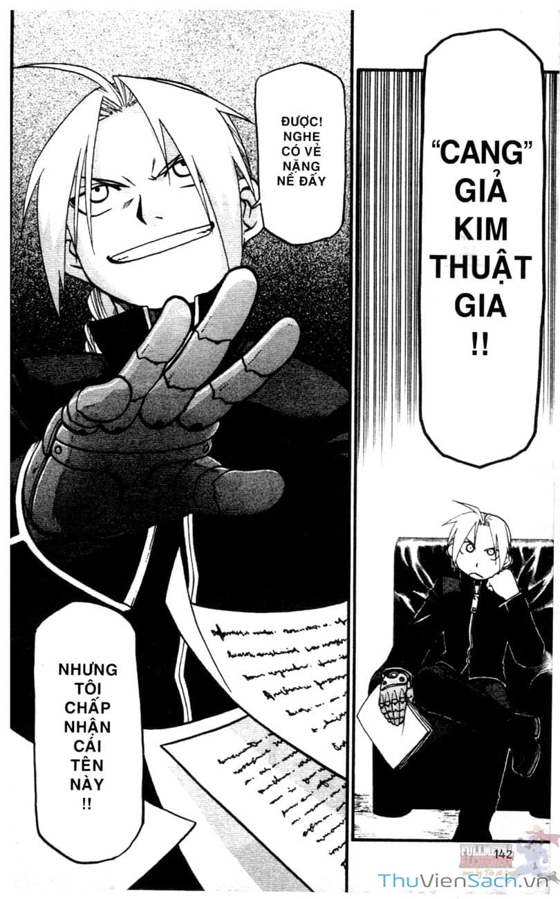Truyện Tranh Giả Kim Thuật Sư trang 4