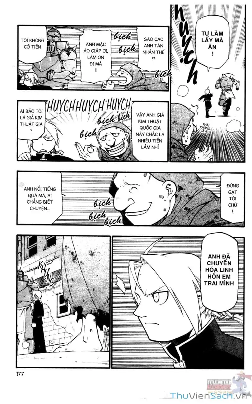 Truyện Tranh Giả Kim Thuật Sư trang 4
