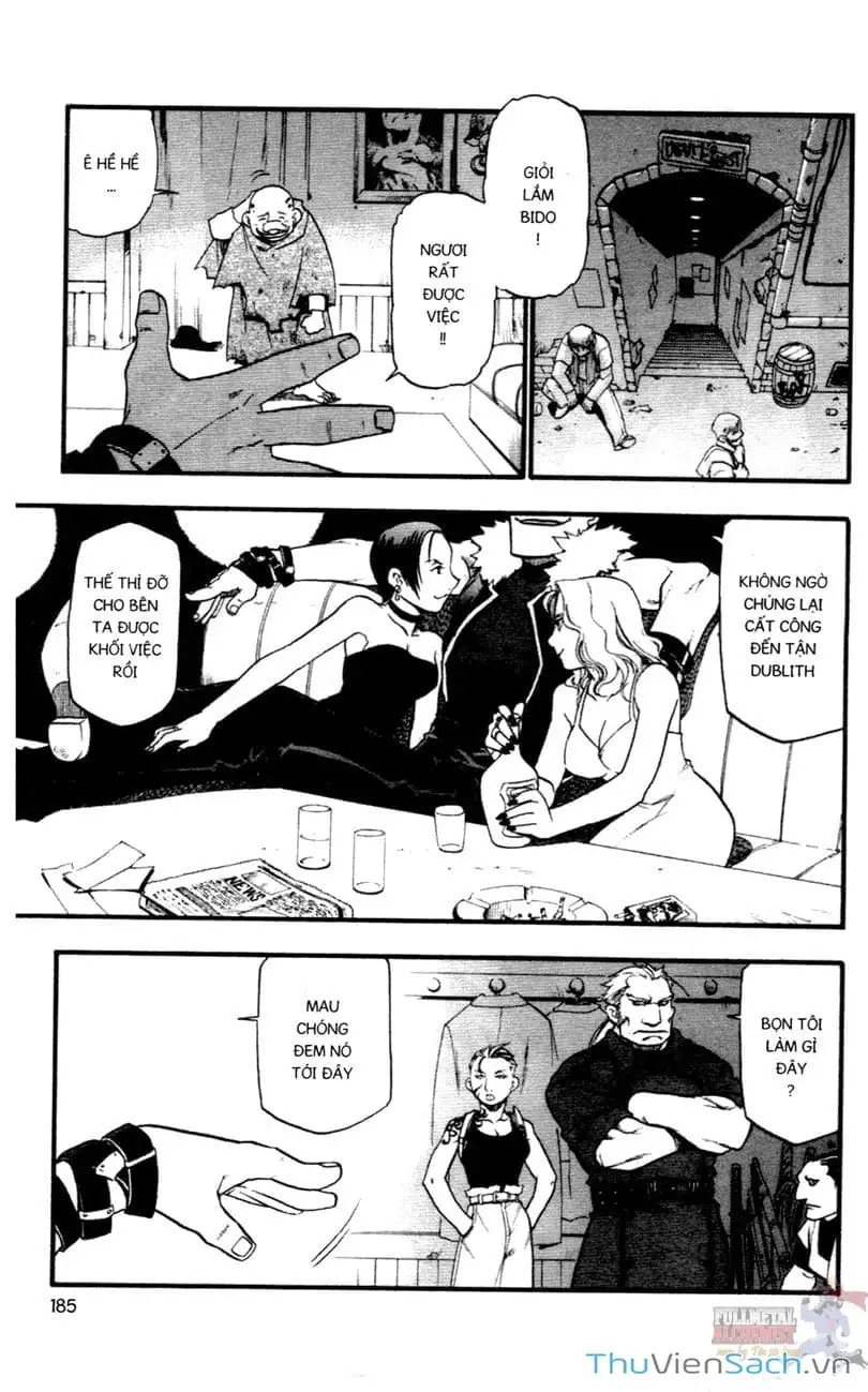 Truyện Tranh Giả Kim Thuật Sư trang 4