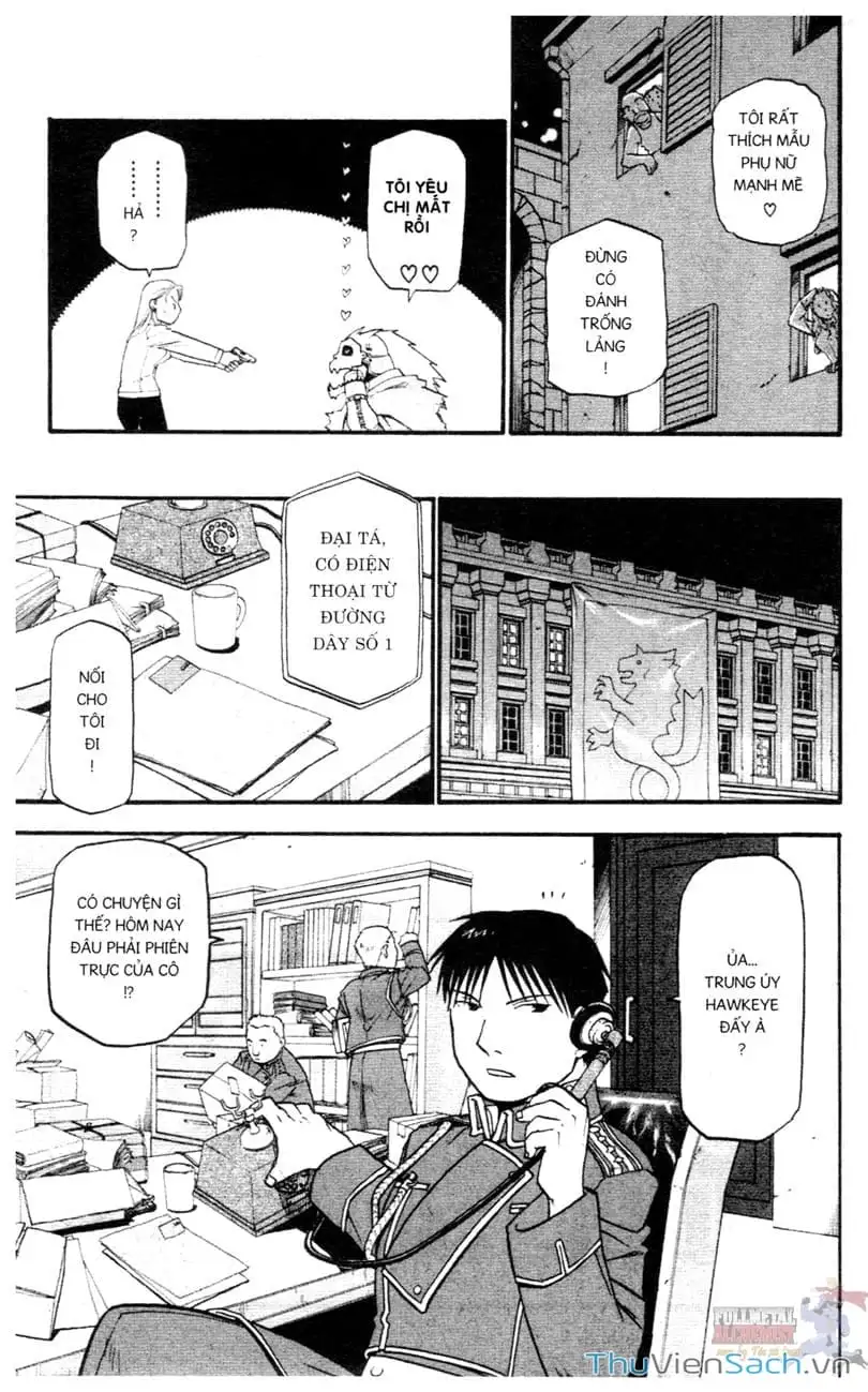 Truyện Tranh Giả Kim Thuật Sư trang 4