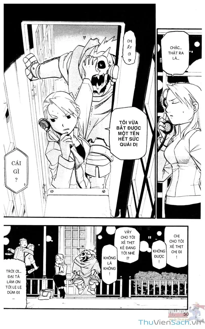 Truyện Tranh Giả Kim Thuật Sư trang 4