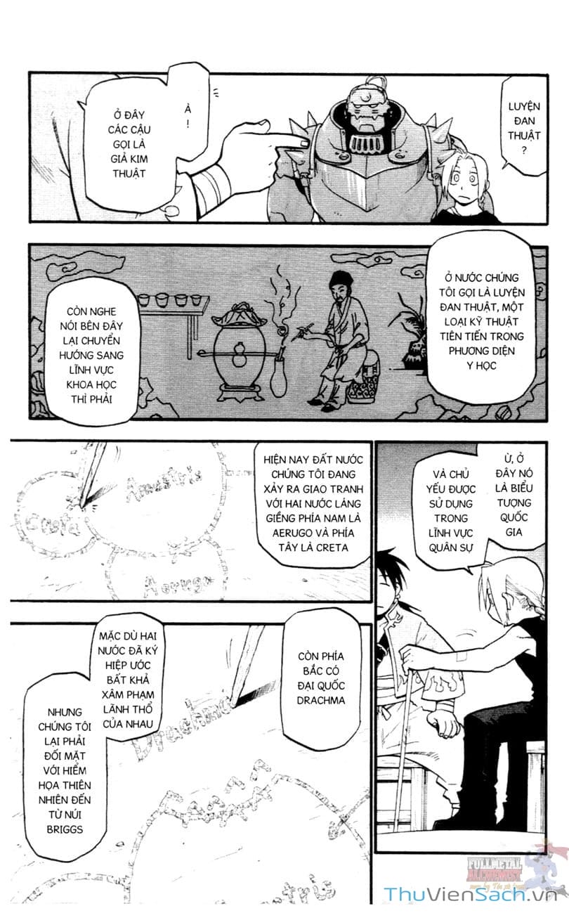 Truyện Tranh Giả Kim Thuật Sư trang 4