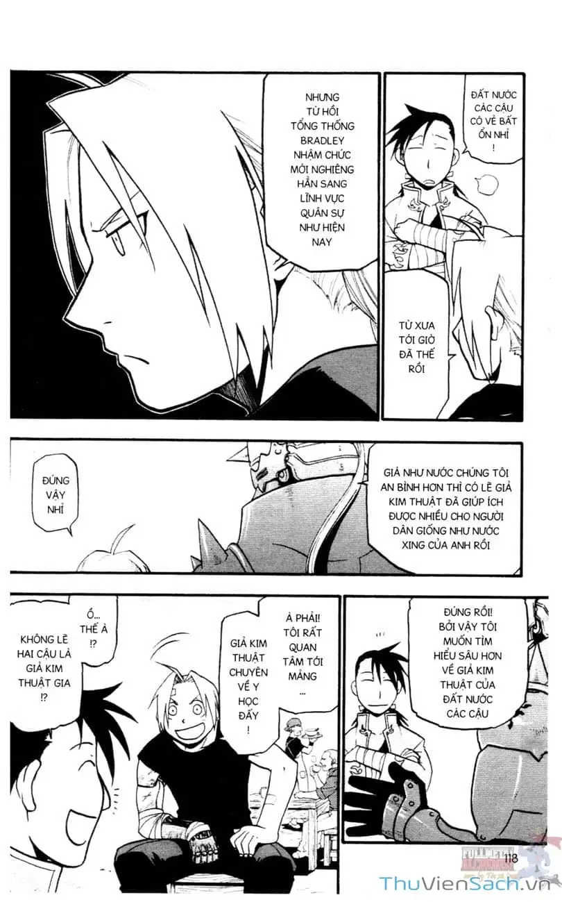 Truyện Tranh Giả Kim Thuật Sư trang 4