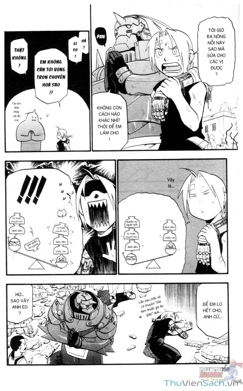 Truyện Tranh Giả Kim Thuật Sư trang 4