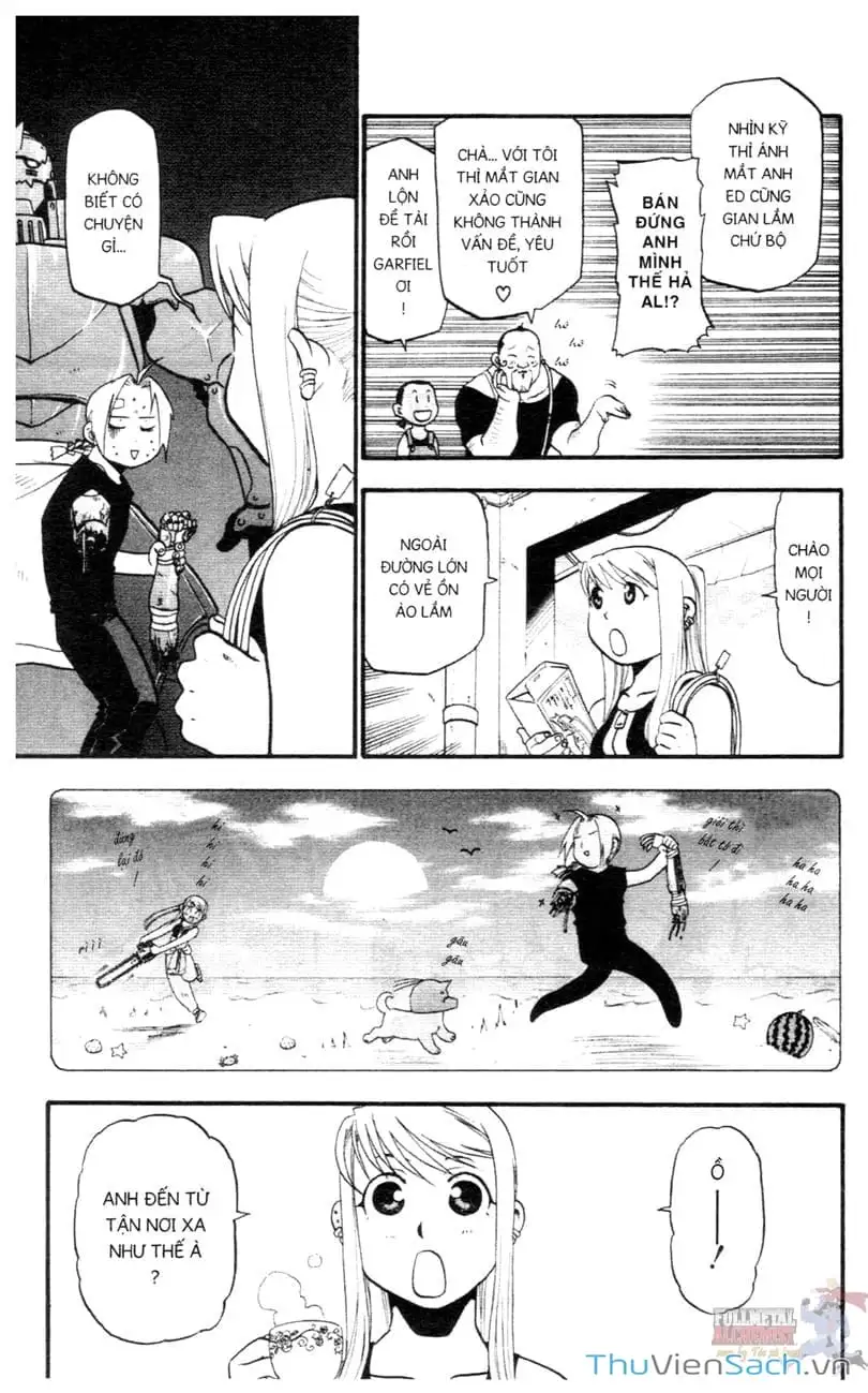 Truyện Tranh Giả Kim Thuật Sư trang 4