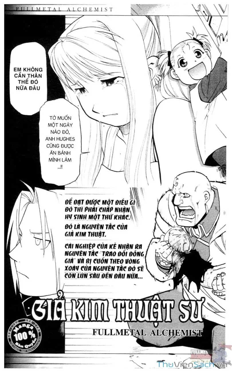 Truyện Tranh Giả Kim Thuật Sư trang 4