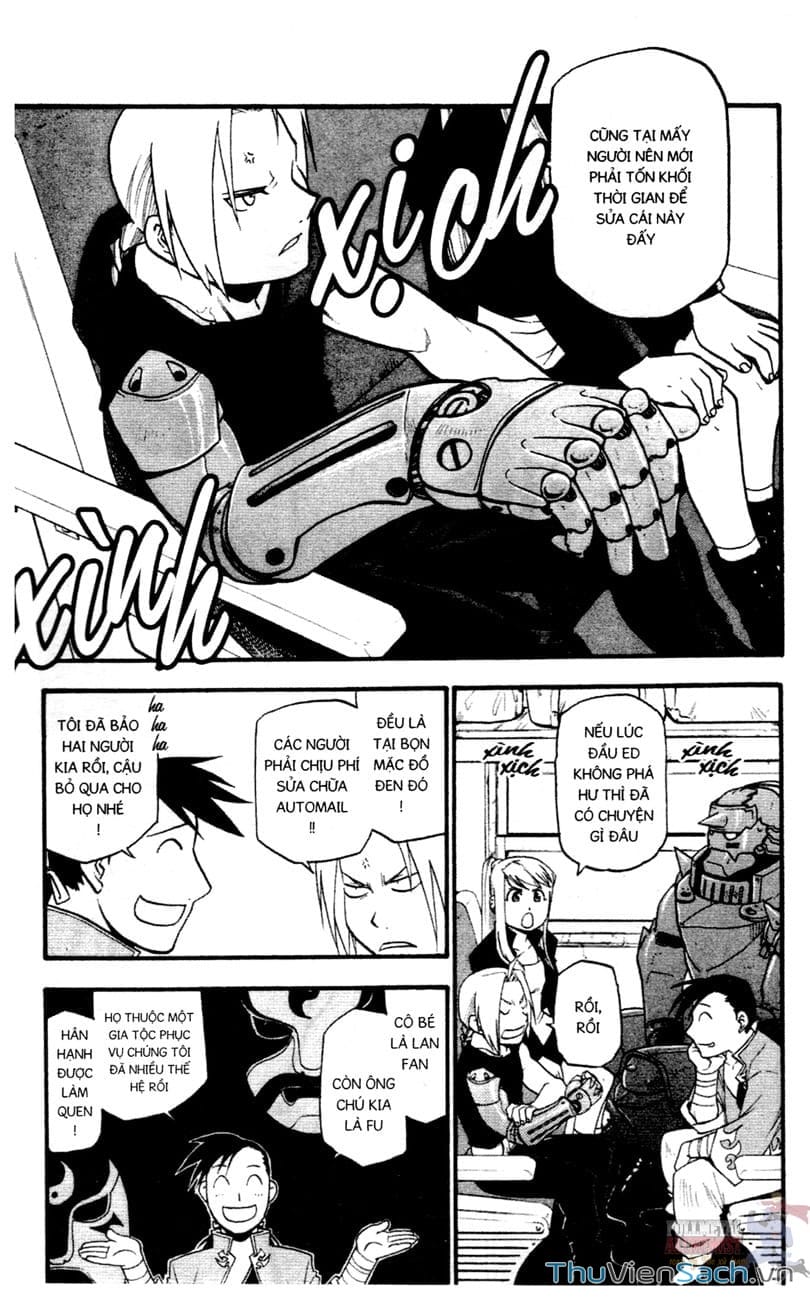 Truyện Tranh Giả Kim Thuật Sư trang 4