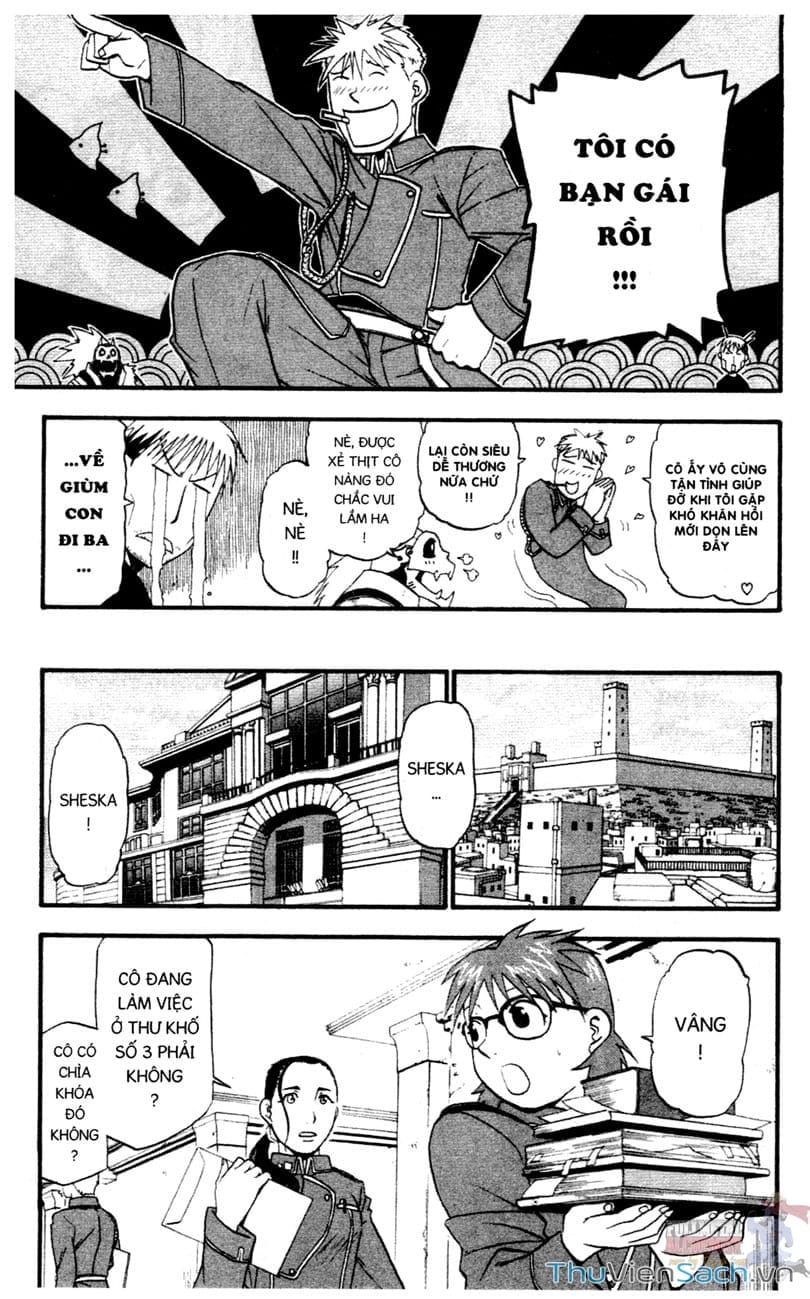 Truyện Tranh Giả Kim Thuật Sư trang 4