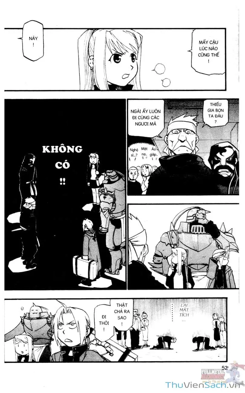 Truyện Tranh Giả Kim Thuật Sư trang 4