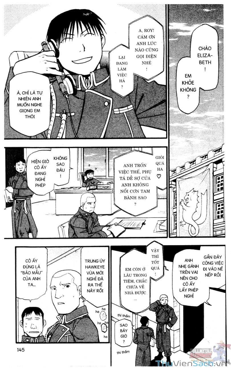 Truyện Tranh Giả Kim Thuật Sư trang 4