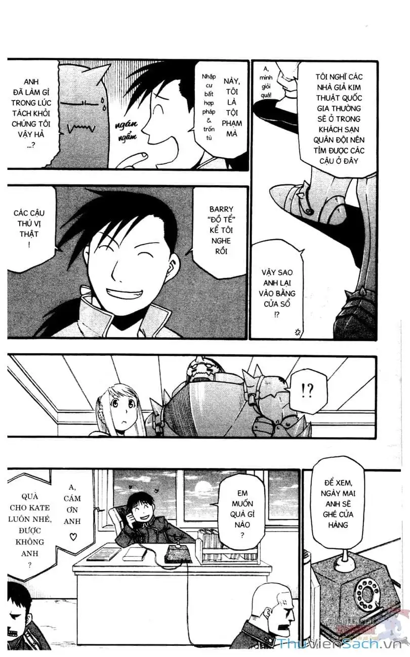 Truyện Tranh Giả Kim Thuật Sư trang 4